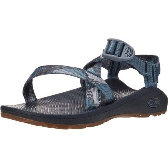 Chaco Z Cloud Sandals Womens 9 Rambling Navy Sports Outdoor  CHACO ZCloud Rambling Navy Sandals Rubber Sole Outdoor Hiking Size 10 NEW
